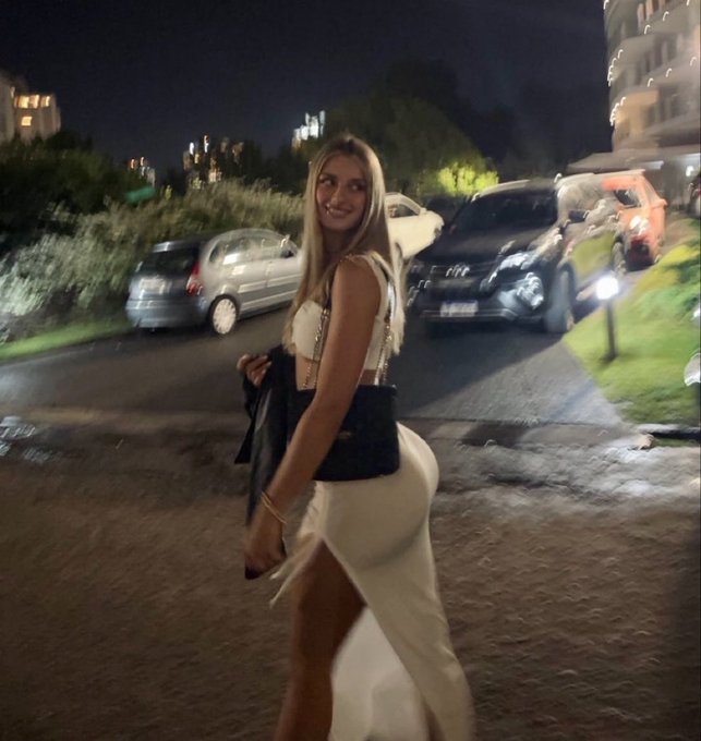 She's so happy and enjoying every moment