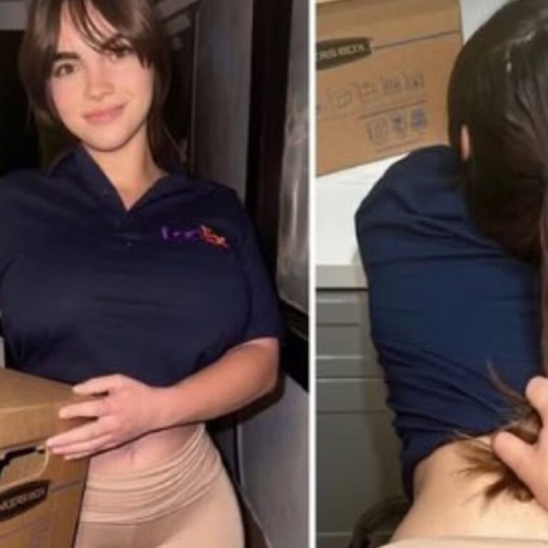 Salomé Muñoz French girl delivery video