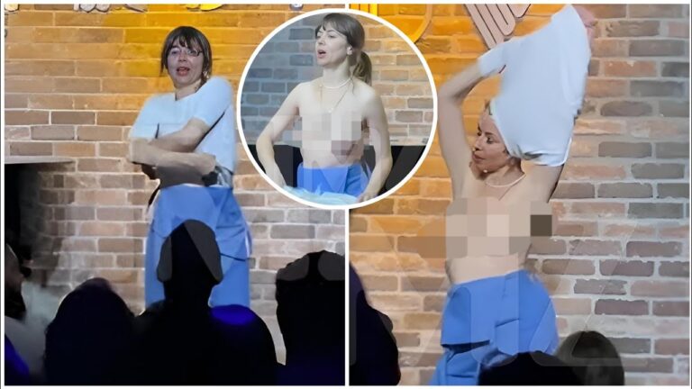 Comedian Natasha Leggero Exposes Boobs During LA Comedy Act