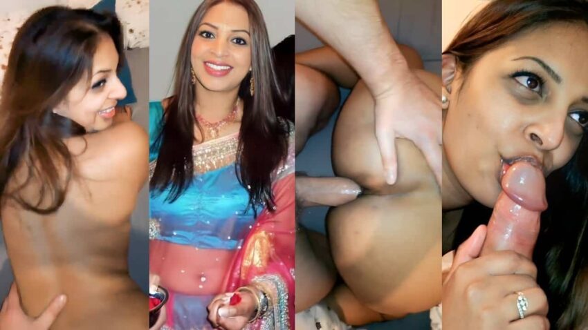 Hot Girl Threesome Fucking After Marriage Viral Video