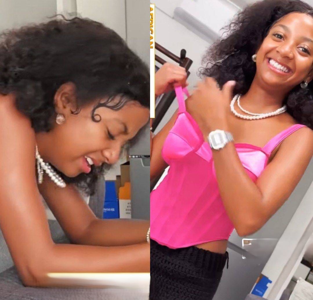 Her afro casting videos are still going rounds
