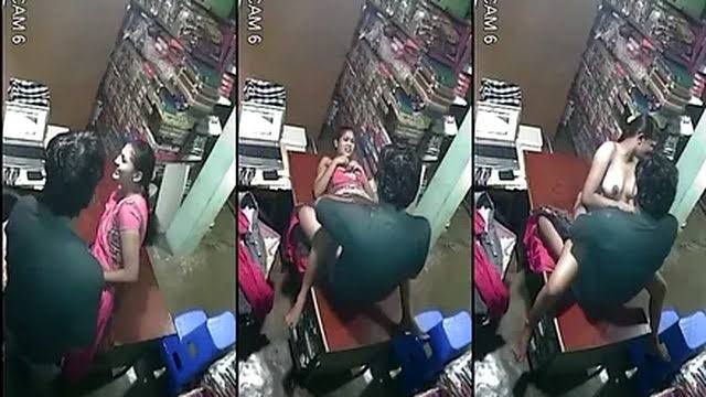Viral CCTV Desi Girl Sex With Shop Owner